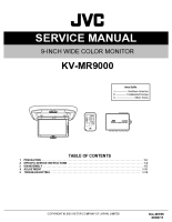 JVC KVMR-9000-Service-Manual